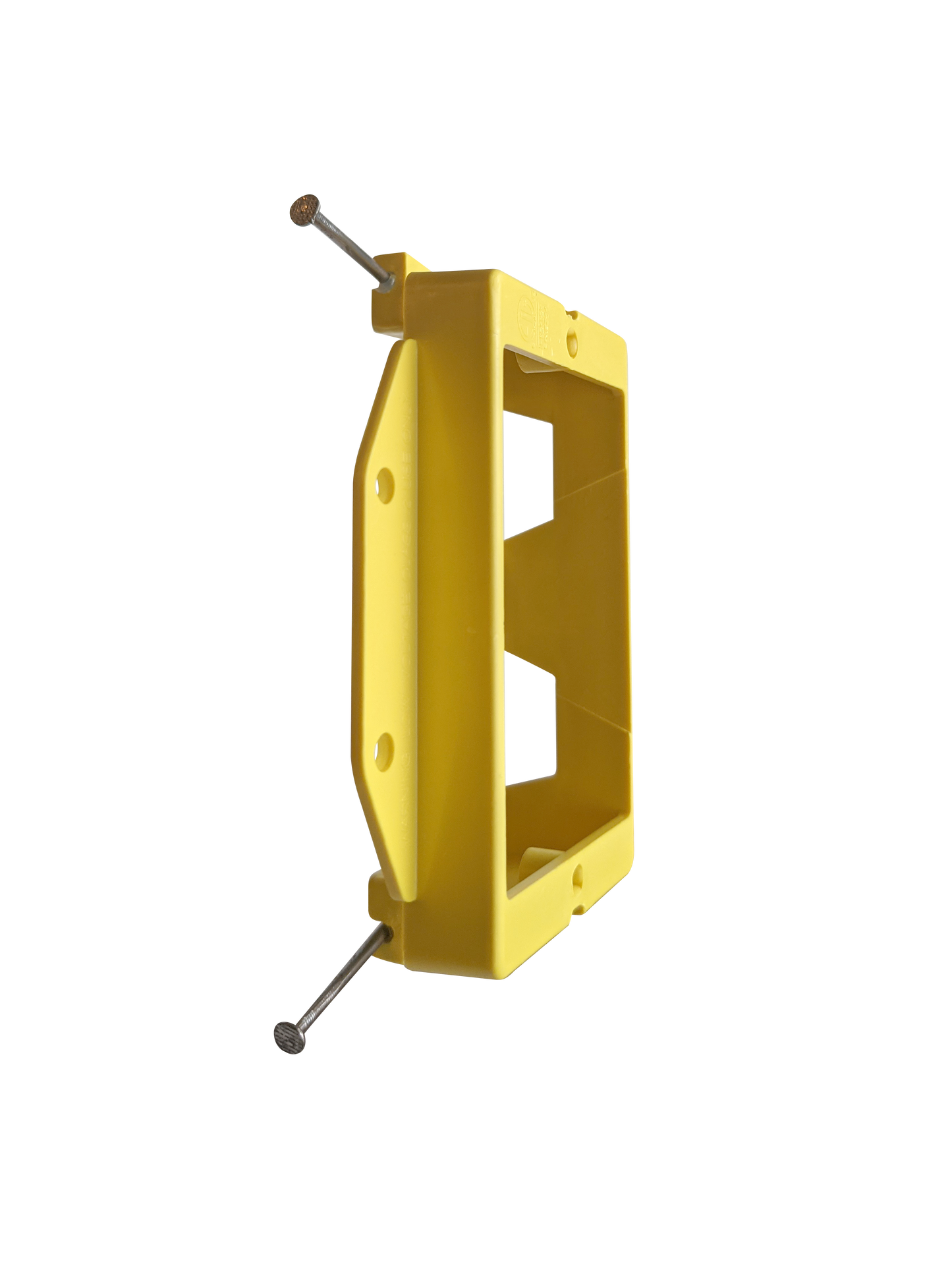 BestMounts New Construction (Nail-On) 1-Gang Low Voltage Plastic Mounting Bracket | BLVN1