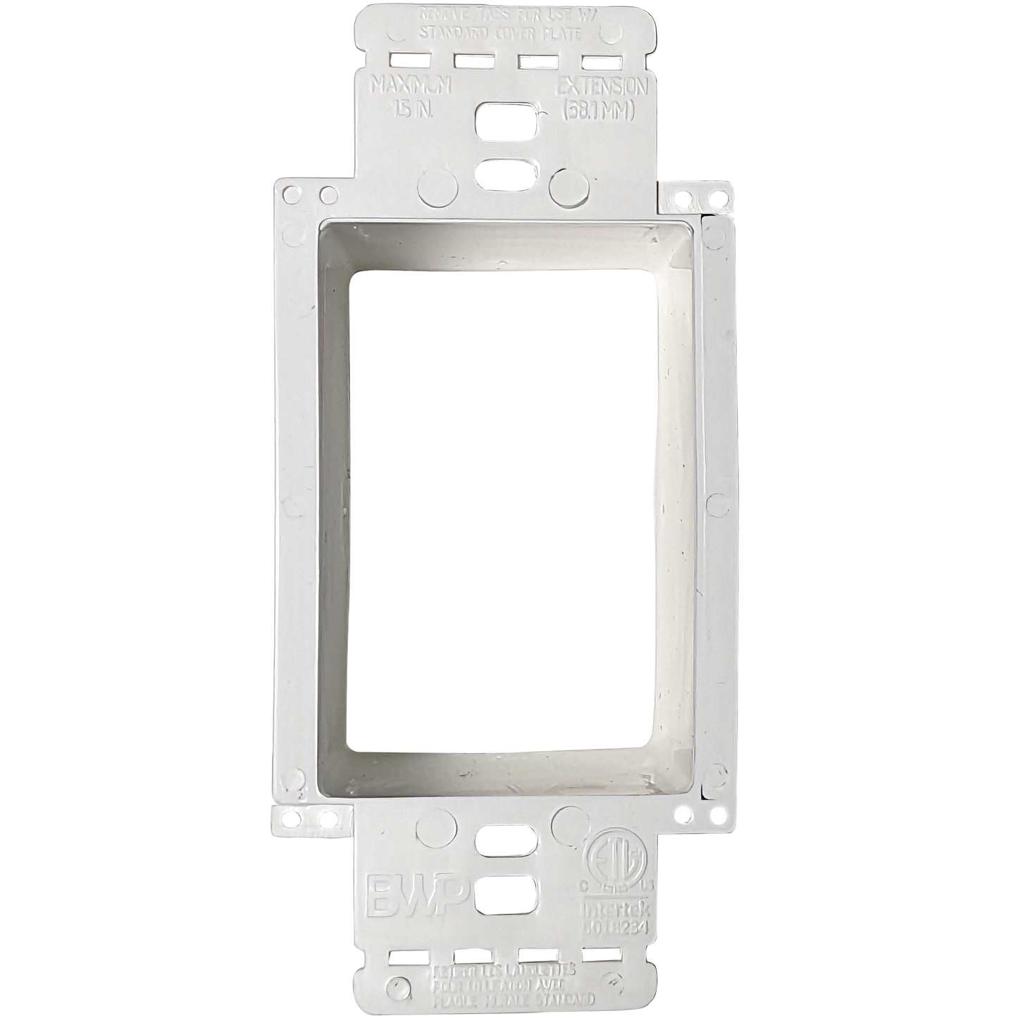 BestMounts Electrical Power Outlet Box Extender Kit | BEBEX