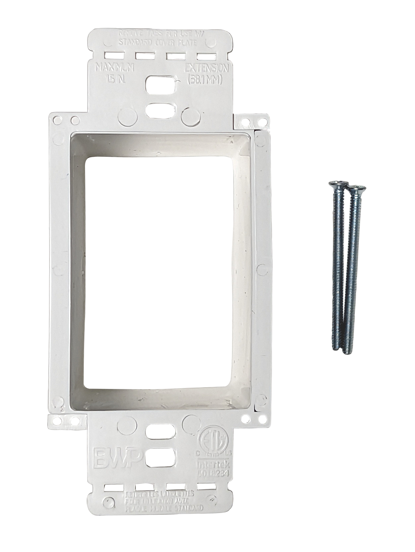 BestMounts Electrical Power Outlet Box Extender Kit | BEBEX