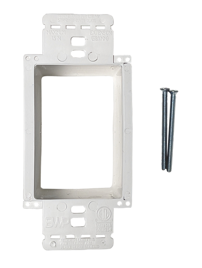 BestMounts Electrical Power Outlet Box Extender Kit | BEBEX
