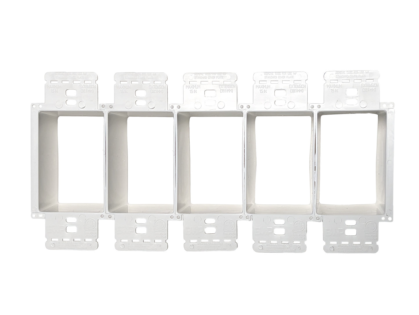 BestMounts Electrical Power Outlet Box Extender Kit | BEBEX