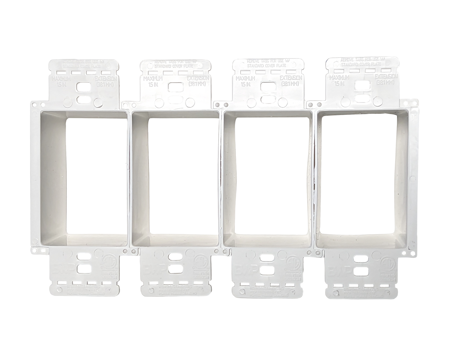 BestMounts Electrical Power Outlet Box Extender Kit | BEBEX