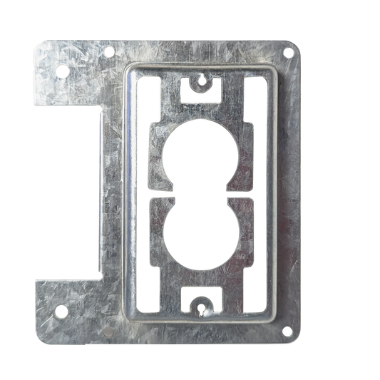 BestMounts New Construction (Nail-On) 1-Gang Low Voltage Metal Mounting Bracket | BLVMPST1