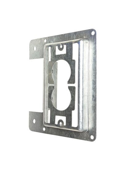 BestMounts New Construction (Nail-On) 1-Gang Low Voltage Metal Mounting Bracket | BLVMPST1