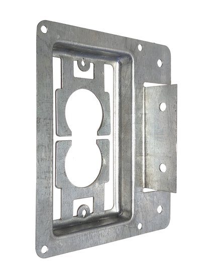 BestMounts New Construction (Nail-On) 1-Gang Low Voltage Metal Mounting Bracket | BLVMPST1