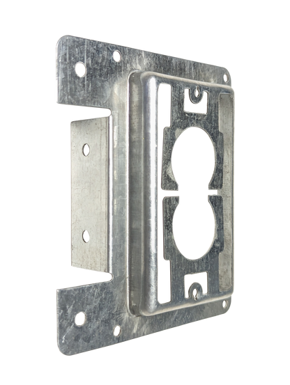 BestMounts New Construction (Nail-On) 1-Gang Low Voltage Metal Mounting Bracket | BLVMPST1