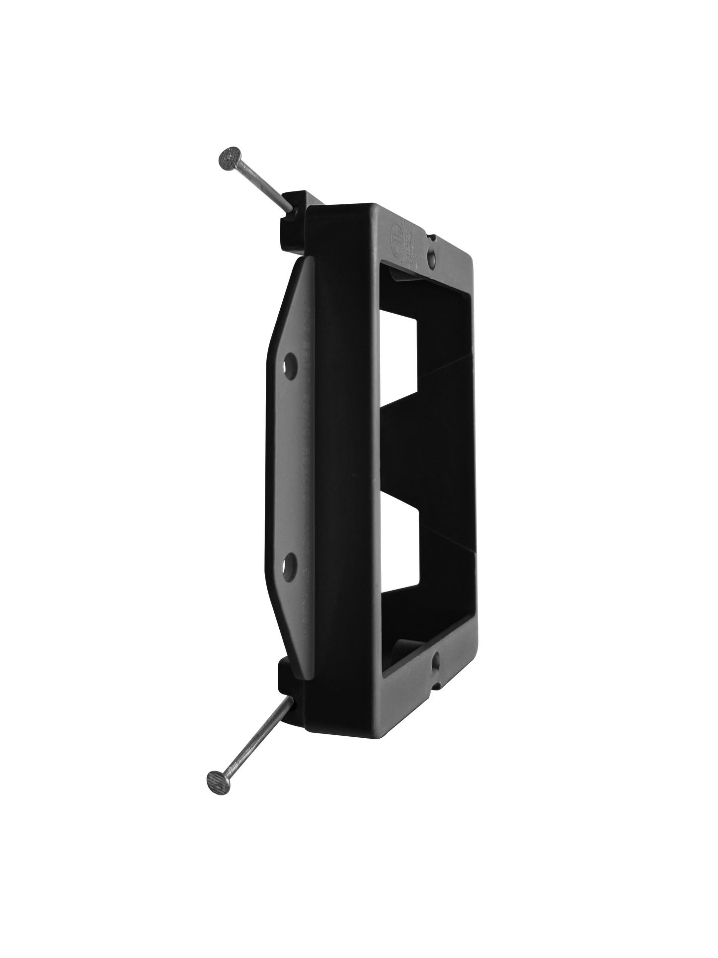 BestMounts New Construction (Nail-On) 1-Gang Low Voltage Plastic Mounting Bracket | BLVN1