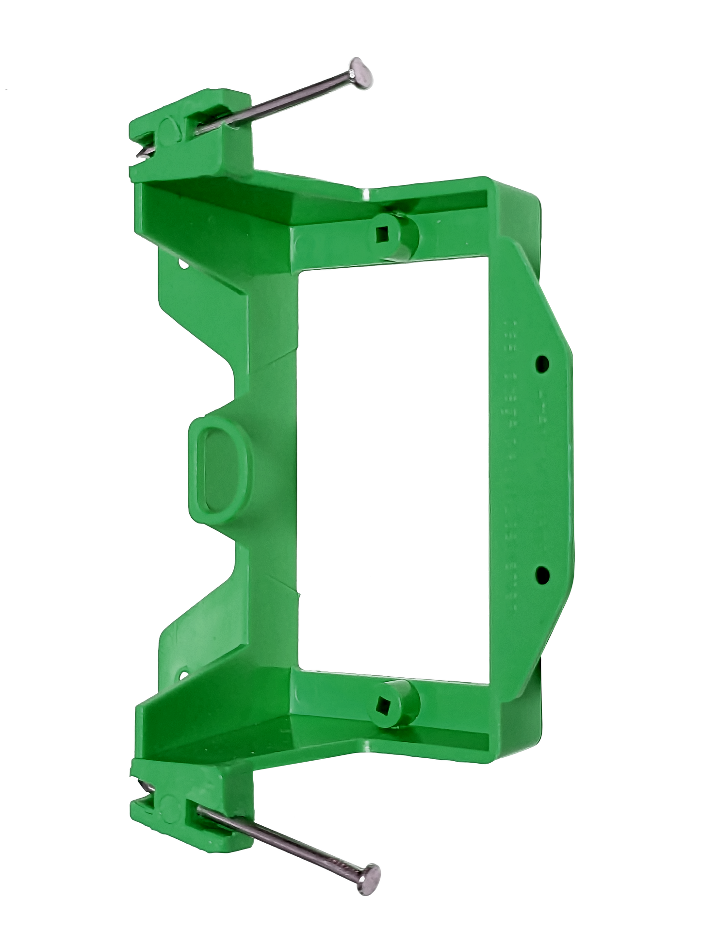 BestMounts New Construction (Nail-On) 1-Gang Low Voltage Plastic Mounting Bracket | BLVN1
