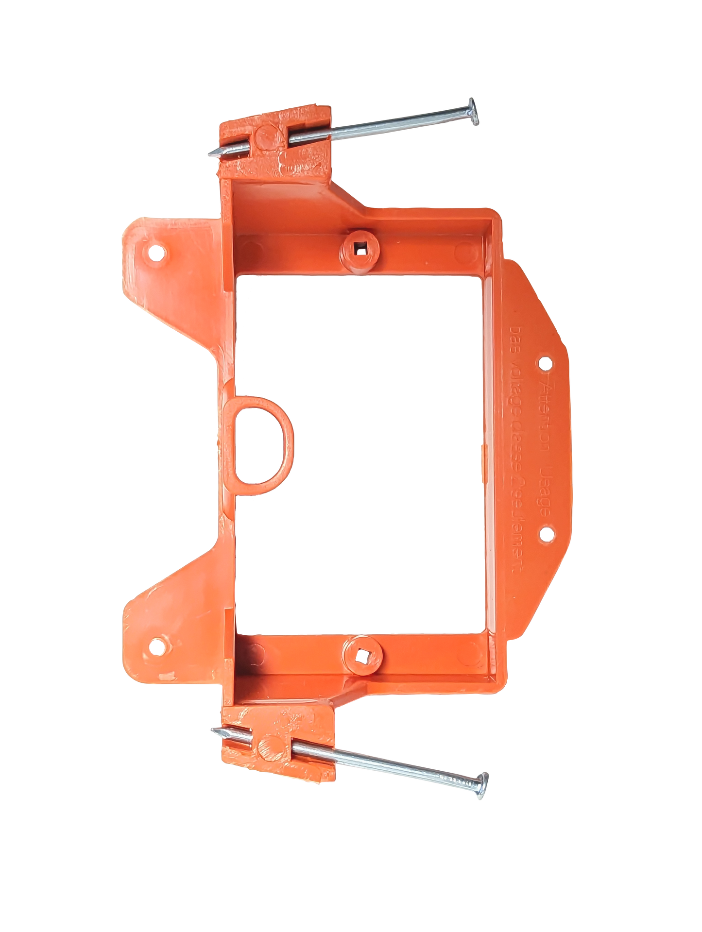 BestMounts New Construction (Nail-On) 1-Gang Low Voltage Plastic Mounting Bracket | BLVN1