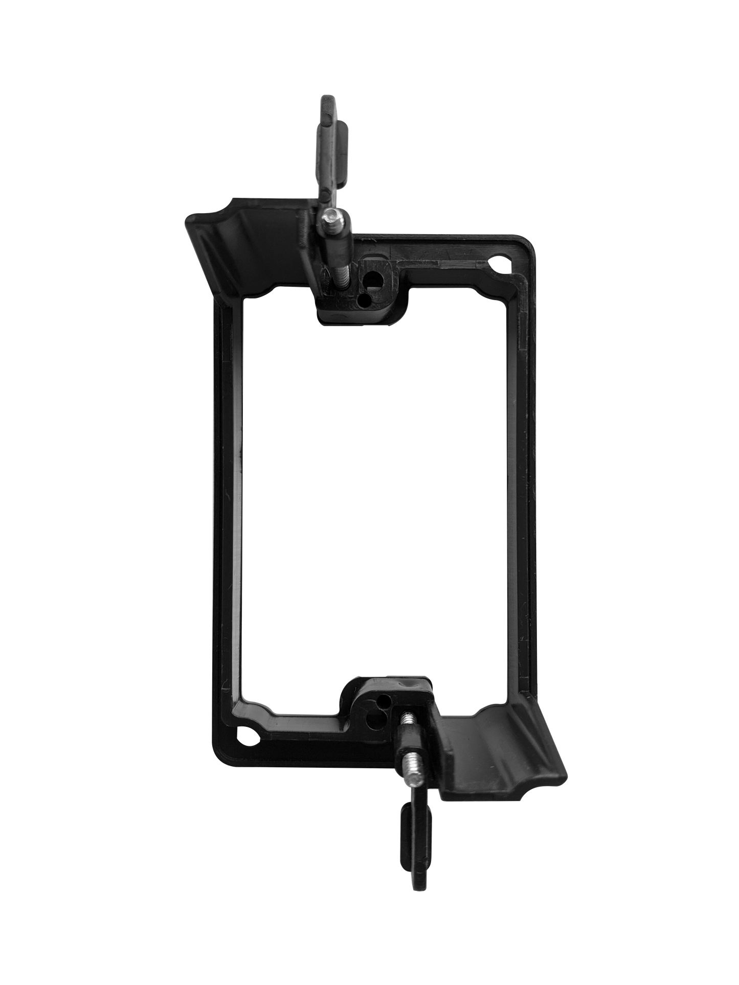 BestMounts Drywall Retrofit (Screw-On) 1-Gang Low Voltage Plastic Mounting Bracket | BLVP1