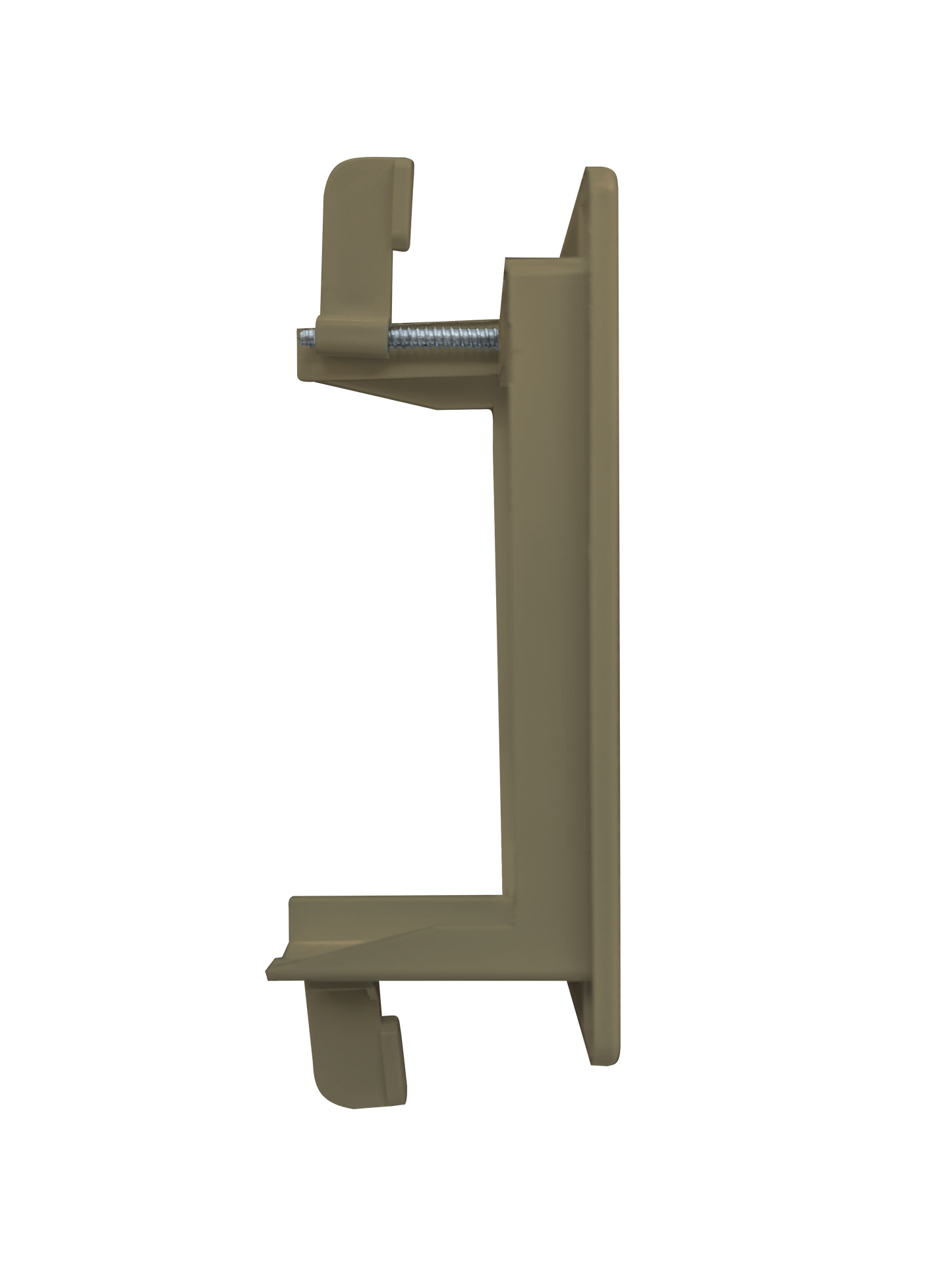 BestMounts Drywall Retrofit (Screw-On) 1-Gang Low Voltage Plastic Mounting Bracket | BLVP1