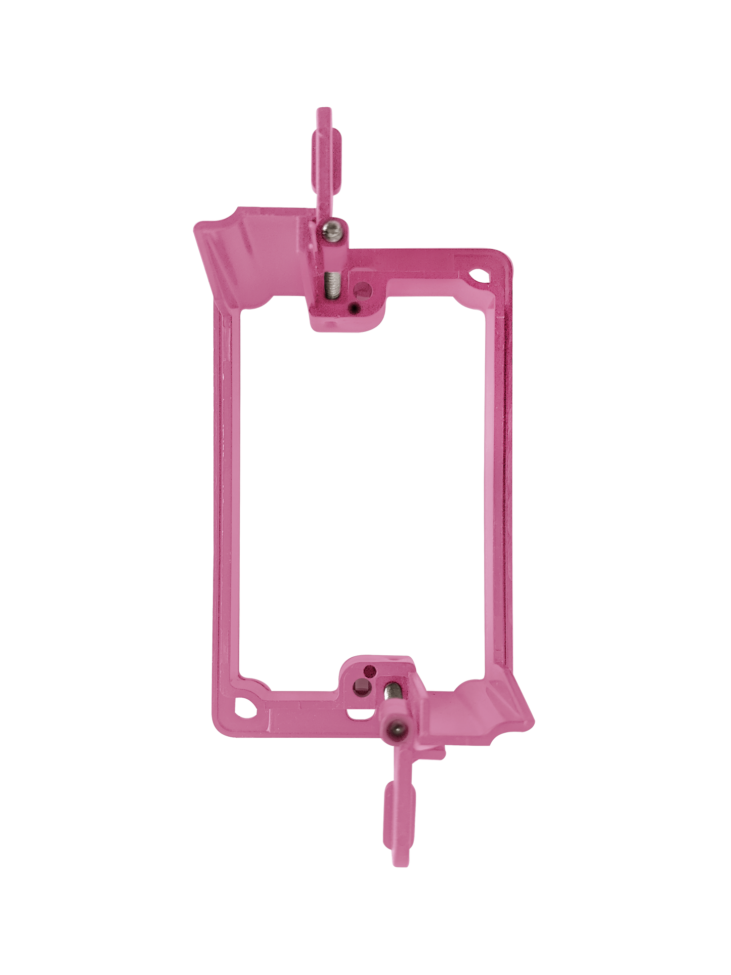 BestMounts Drywall Retrofit (Screw-On) 1-Gang Low Voltage Plastic Mounting Bracket | BLVP1