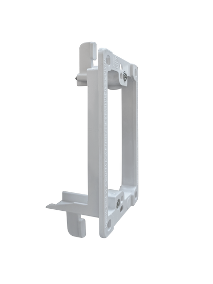 BestMounts Drywall Retrofit (Screw-On) 1-Gang Low Voltage Plastic Mounting Bracket | BLVP1