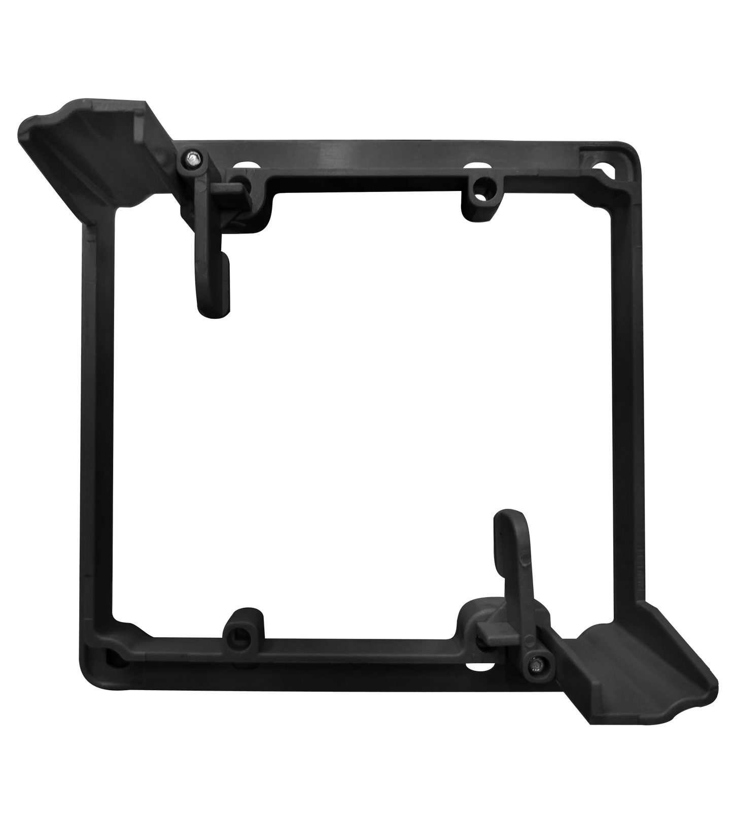 BestMounts Drywall Retrofit (Screw-On) 2-Gang Low Voltage Mounting Bracket | BLVP2