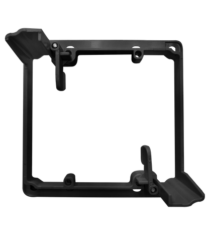 BestMounts Drywall Retrofit (Screw-On) 2-Gang Low Voltage Mounting Bracket | BLVP2