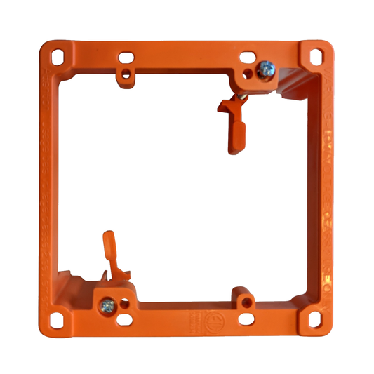 BestMounts Drywall Retrofit (Screw-On) 2-Gang Low Voltage Mounting Bracket | BLVP2