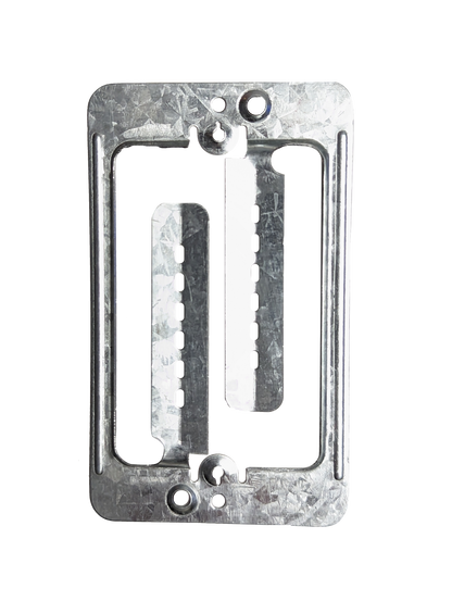 Support de montage métallique basse tension à visser pour cloison sèche BestMounts (1 poste) | BLVS1