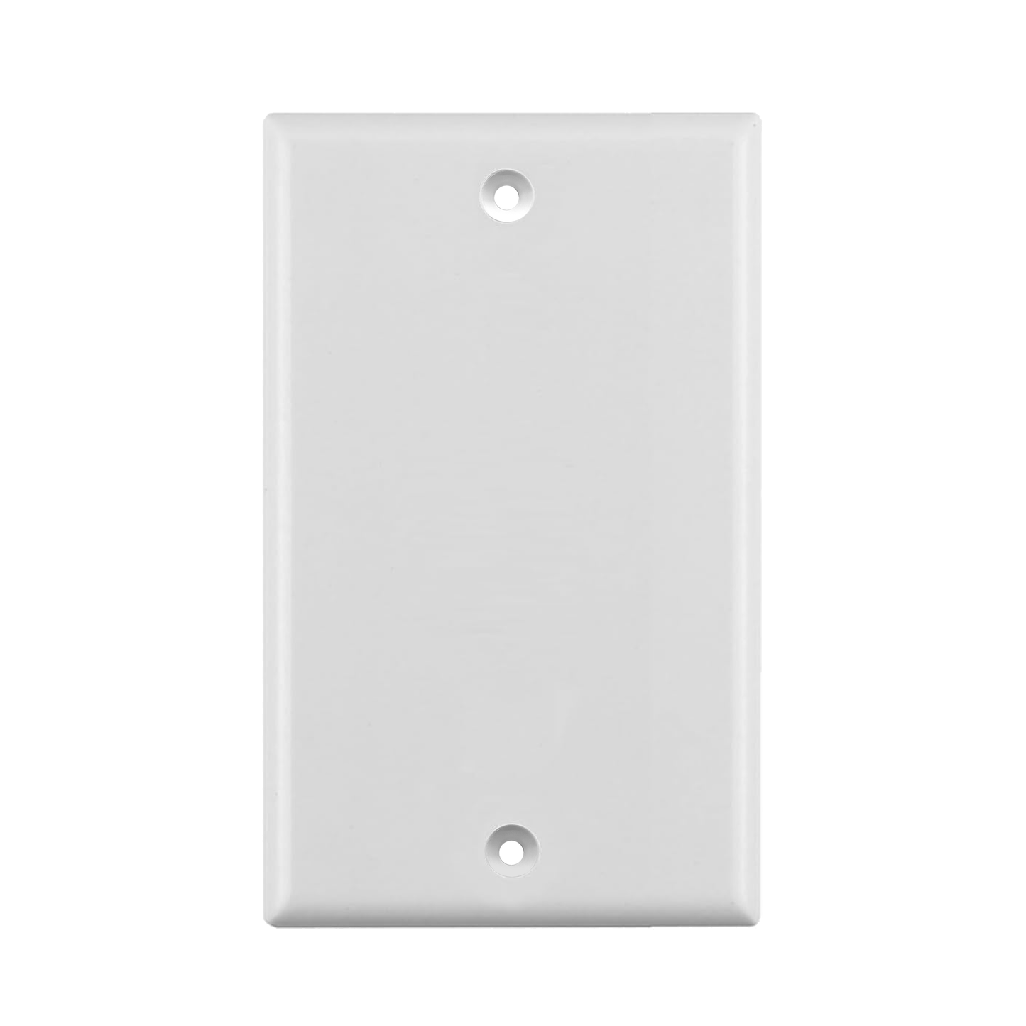 BestMounts Blank 1-Gang Wall Plate | BVMBPW1
