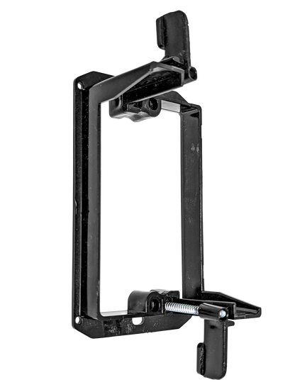 BestMounts Drywall Retrofit (Screw-On) 1-Gang Low Voltage Plastic Mounting Bracket | BVMLV1