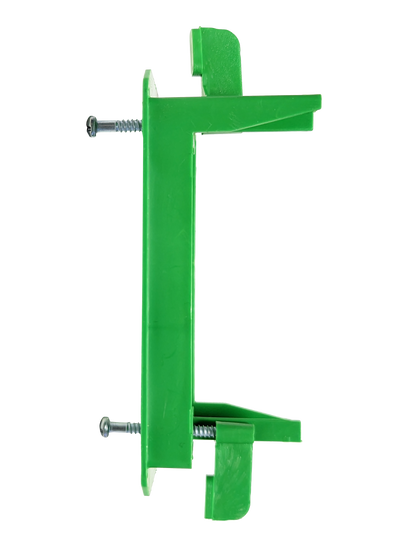 BestMounts Drywall Retrofit (Screw-On) 1-Gang Low Voltage Plastic Mounting Bracket | BVMLV1