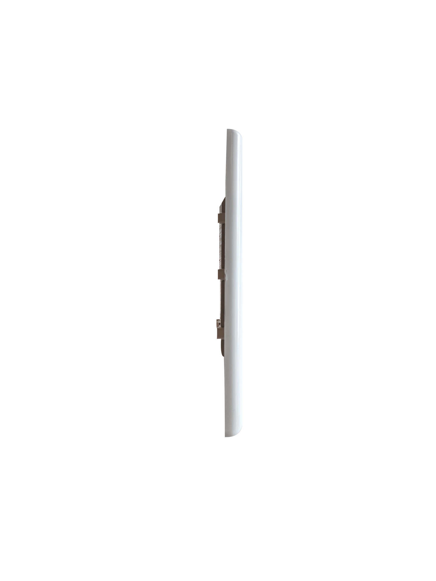 BestMounts Brush Decorator 1-Gang Cable Pass-Through Low Voltage Wall Plate | BWPBRUSH1