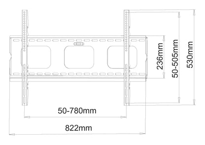 BEST 37-70" TV Flat Wall Mount