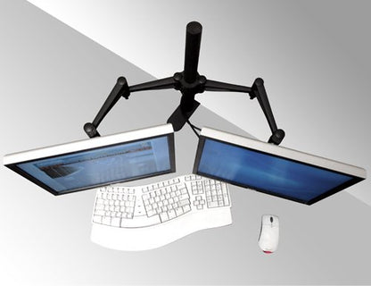 BEST 10-23" TV/Monitor Dual Screen Desk Mount