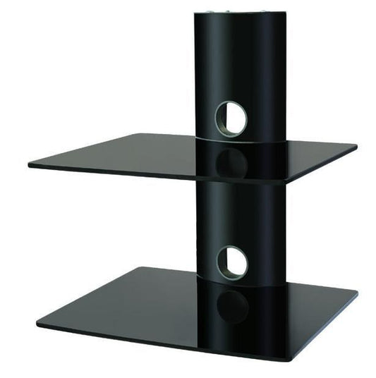 BEST 2-Deck Wall Mount Receiver Shelfing Unit