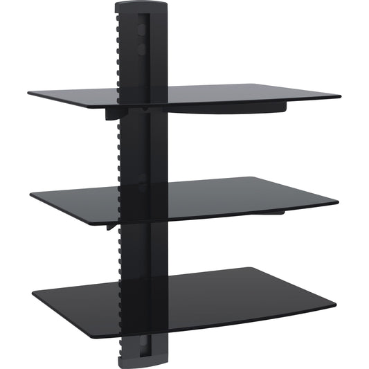 BEST 3-Deck Wall Mount Receiver Shelfing Unit